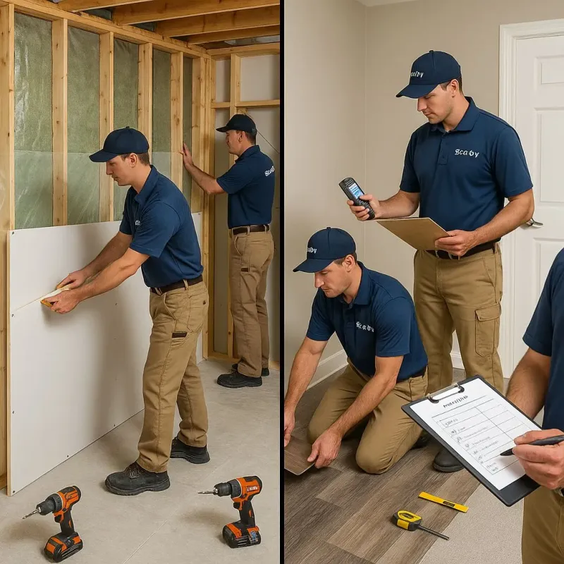 Repairs and Reconstruction process in Robertsdale, AL